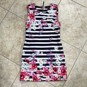 Juicy Couture Striped Floral Dress
